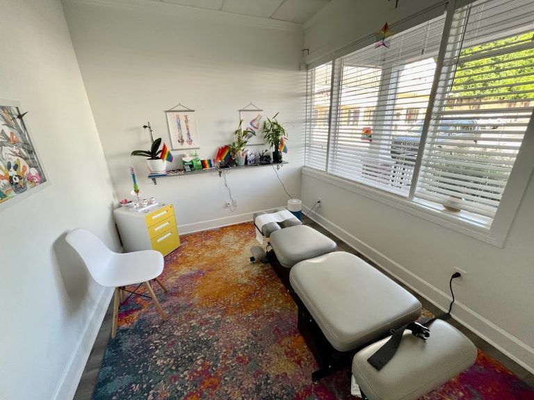 View of treatment Room where we can take care of your back pain.